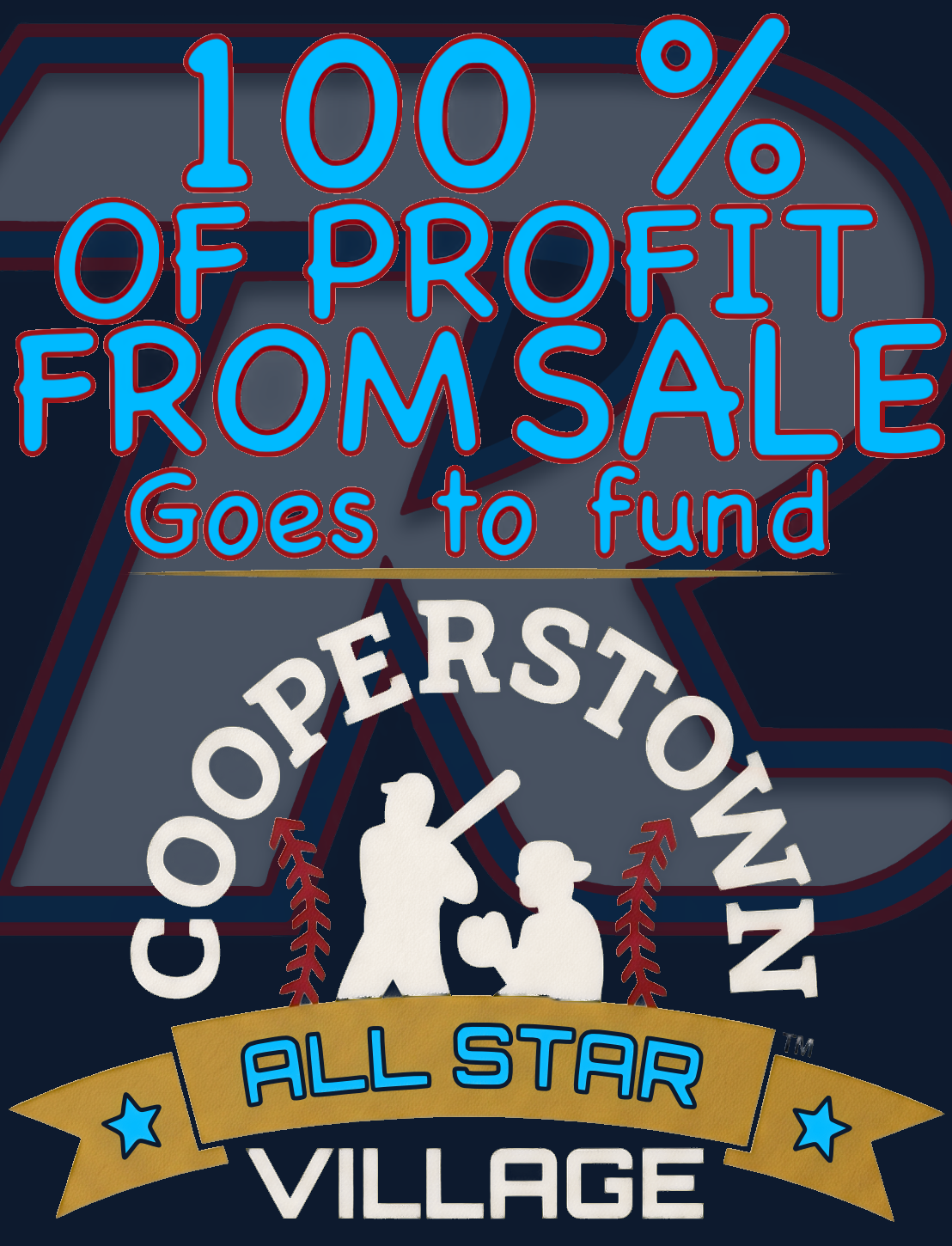 Recruit Baseball — All Star Village, Road to Cooperstown 2027 crest.