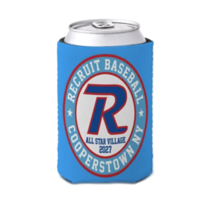 Recruit Baseball Cooperstown 2027 Commemorative Can Cooler
