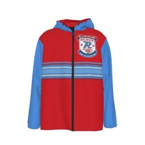 Cooperstown Crest Hooded Zipper Windproof Jacket
