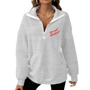 "Reppin Pontiac" Half-Zip Fleece