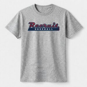 "Recruit Baseball OG Text" Kid's T-shirt