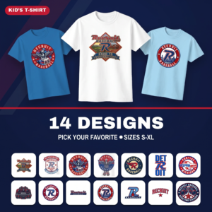 Recruit Baseball Kid's T-Shirt (Pick Your Design)