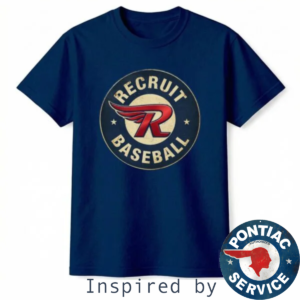 "Recruit Baseball Retro Wing"Kid's T Shirt